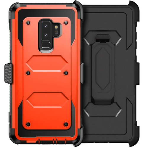 For Samsung Galaxy S9/S9+/S9 Plus Case Dual Layer Rugged Hybrid Cover Belt Clip - Picture 5 of 54