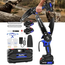 1200W Handheld Small Chainsaw Mini 4/6 Inch Chain Saw Cordless For Wood Cutting 