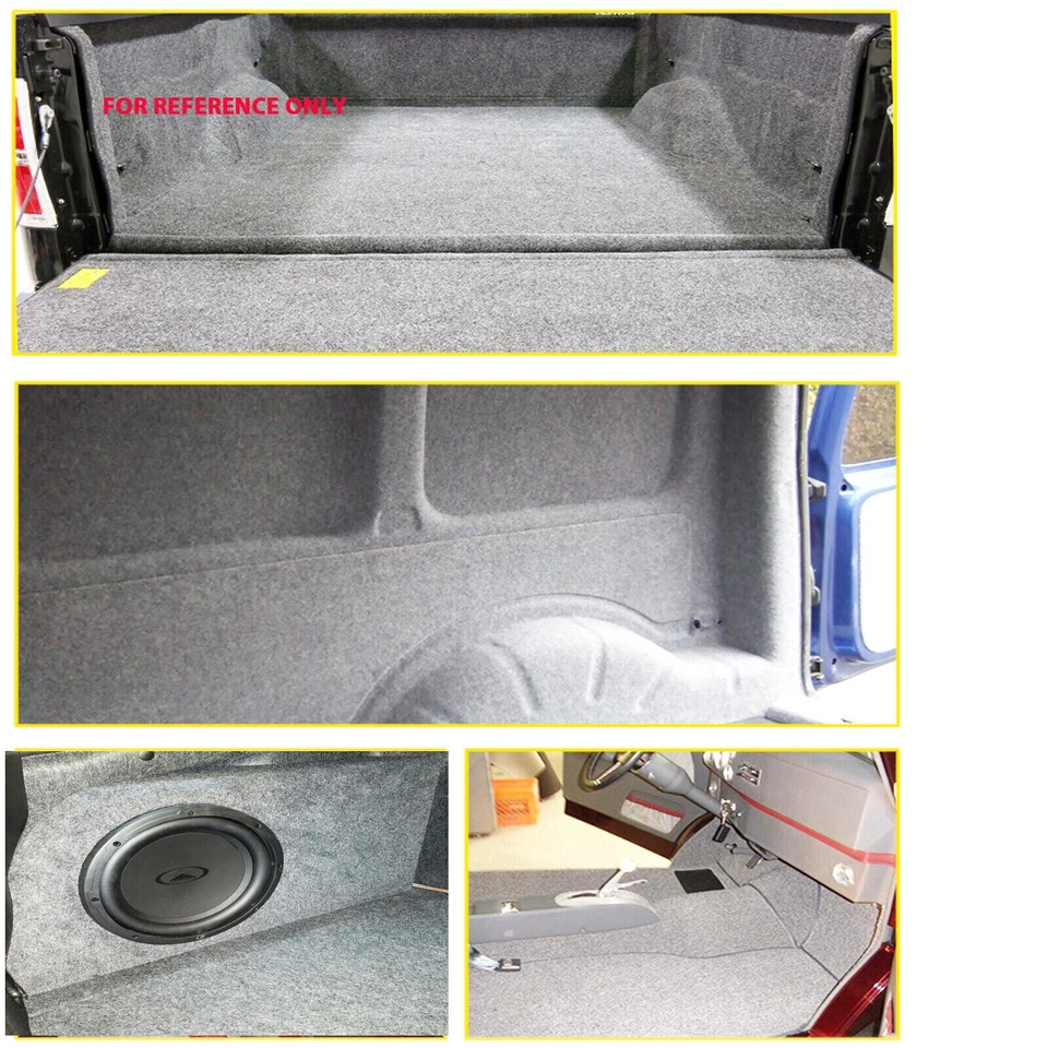 15m x 2m w 4Way Stretch Carpet SILVER Campervan Motorhome Truck Lining 4-Way