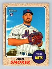 2017 Topps Heritage #526 Josh Smoker RC