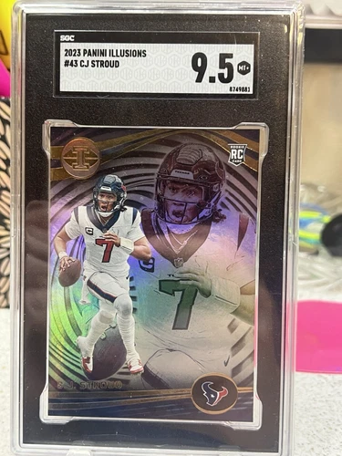 CJ Stroud 2023 Panini Illusions MISSING AUTO ERROR Very RARE Hobby Box Exclusive