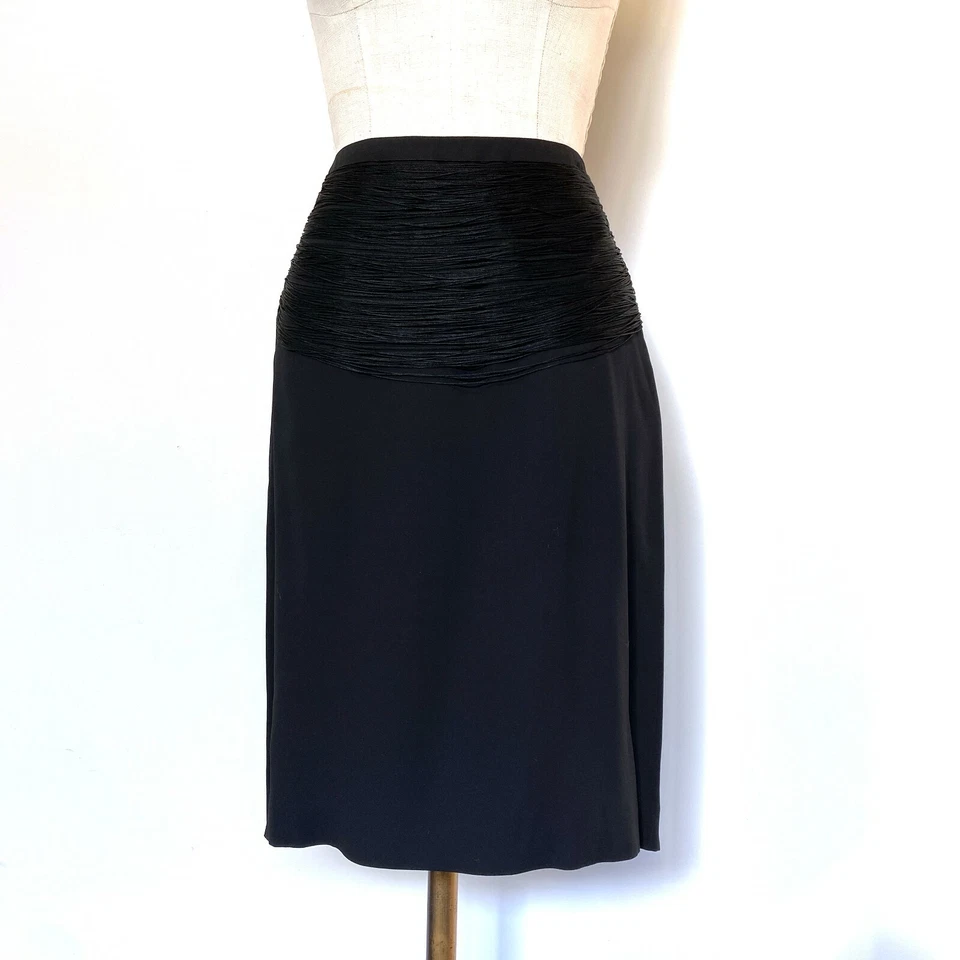 NWT Jil Sander '09 RAF Simons Modernist 20s Flapper Fringe Waist SKIRT 38 US 6 - Image 4 of 4