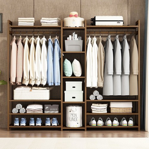 Offener Bambusschrank mit Regal Tagesschränke 190CM - Bild 2 von 20