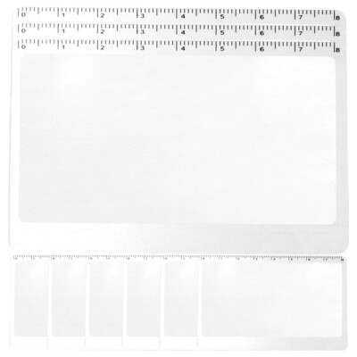 10PCS Magnifier for Reading Page Magnifier for Reading Reading Magnifier