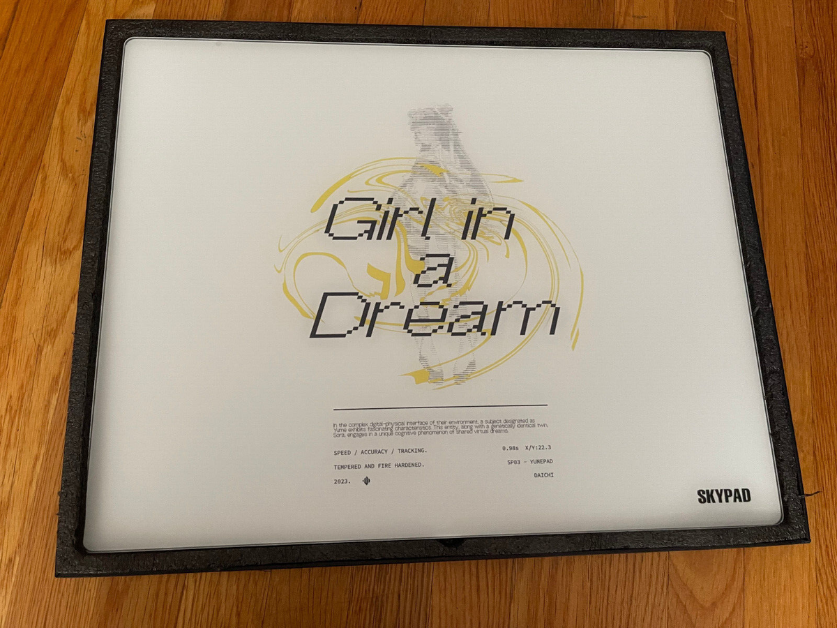 New Wallhack Skypad 3.0 XL Limited Edition Dream Yume Glass New Wallhack Skypad 3.0 XL Limited Edition Dream Yume Glass