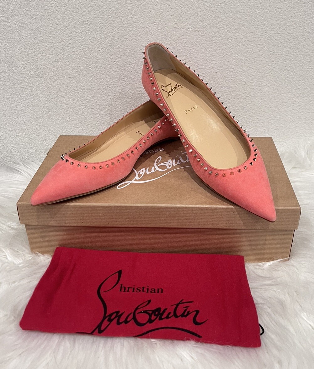 NIB Christian Louboutin ANJALINA Pointed Hall Follies