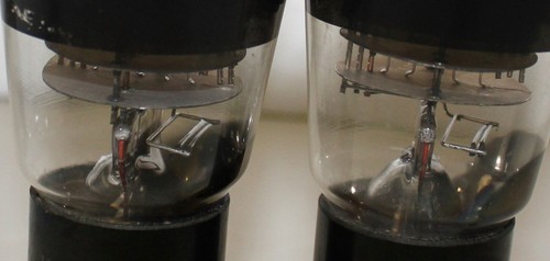 307 A VT-225 KEN RAD BLACK COATED GLASS MADE IN USA QTY 2 PCS - Picture 7 of 8