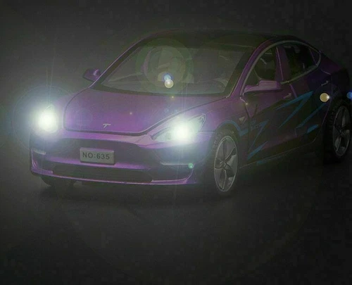 1:32 Tesla MODEL3 Legierung Automodell Spielzeugfahrzeuge Jungen Kinder Geschenk - Bild 8 von 16
