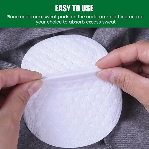 100Pcs Underarm Sweat Pads Non-woven Breathable Armpit Sweat Pads Non Visible ៚+