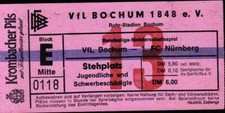2630 ticket BL 83/84 VfL Bochum - 1. FC Nuremberg, 24.03.1984