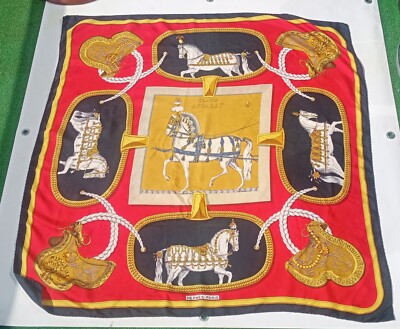 Square 90 - Vintage Seidentuch - Hermès Paris
