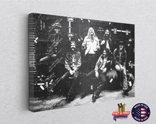 The Allman Brothers Rock Band Music Music Canvas Decor Band Art Print Wall Art