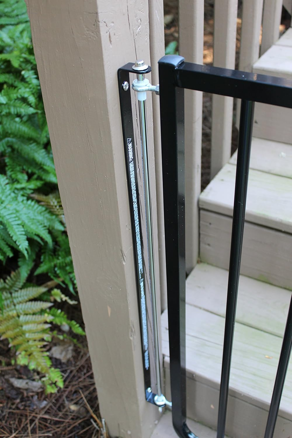 SS30OD Outdoor Baby Gate for Stairs Adjustable Outdoor Dog Gate Aluminum Saf eBay