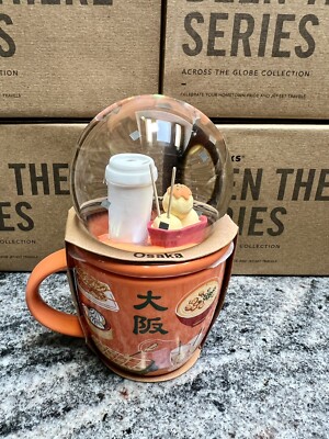 LIMITED EDITION Starbucks Japan Snow Globe Geography Series OSAKA