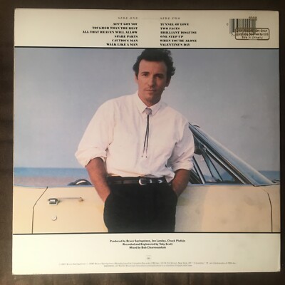 BRUCE SPRINGSTEEN Tunnel Of Love - 1987 Columbia LP RARE PROMO