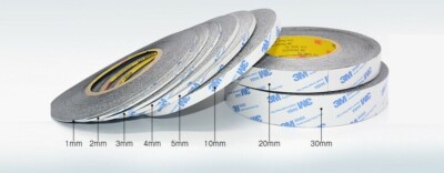 3M 9448A EXTREM STARKES DOPPELSEITIGES KLEBEBAND, 1 ~ 10 MM x 50 m, FÜR MOBIL UND BASTELN