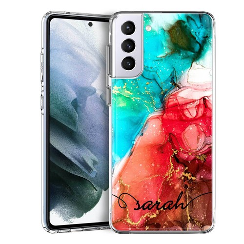Marble Personalized Case For Samsung Galaxy A35 A16 A56 S23 S24 Slim Phone Cover - Picture 63 of 84