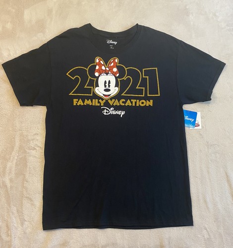 2021 DISNEY FAMILY VACATION my first trip T-SHIRTS SIZE Large L MINNIE