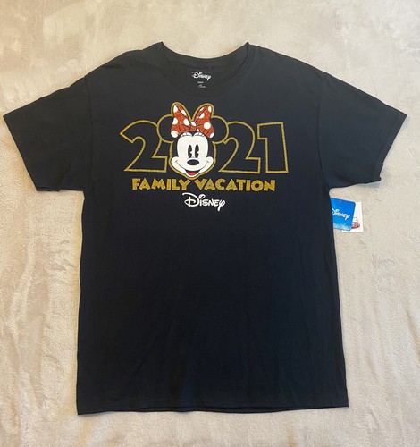 2021 DISNEY FAMILY VACATION my first trip T-SHIRTS SIZE Large L MINNIE - Picture 1 of 7