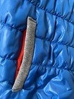 NWOT NEW PUFFER Jacket Vest Blue Gray Warm S SM Small — photo 6