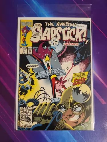 SLAPSTICK #3 VOL. 1 HIGH GRADE 1ST APP MARVEL COMIC BOOK CM59-41