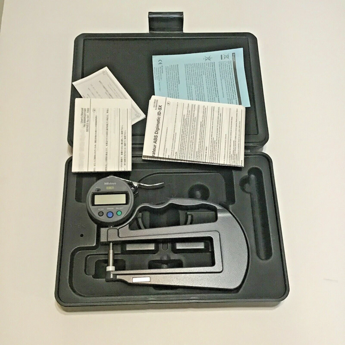 Mitutoyo 547-400S IDC Digimatic Thickness Gage With SPC, 49% OFF