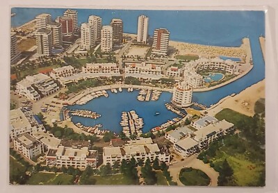Postcard Portoverde Misano Adriatico Italy Port Marina Posted 1986 Writing Stamp