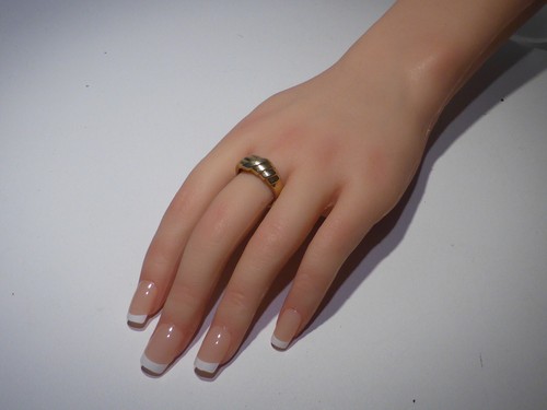 9ct Gold Band Ring 10mm Wide Knot UK Hallmark Sheffield Size R 3.94 gram Boxed - Picture 3 of 24