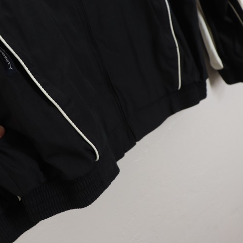 Vtg Dangle Athletic Jacket AZ Coyote Amateur Hockey Assoc Black Monogram Lined - Picture 14 of 22