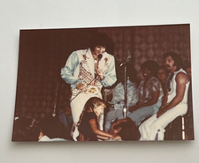 ELVIS PRESLEY ORIGINAL VINTAGE KODAK PHOTO SYRACUSE, NY  JUL. 27 1976 STAMPED