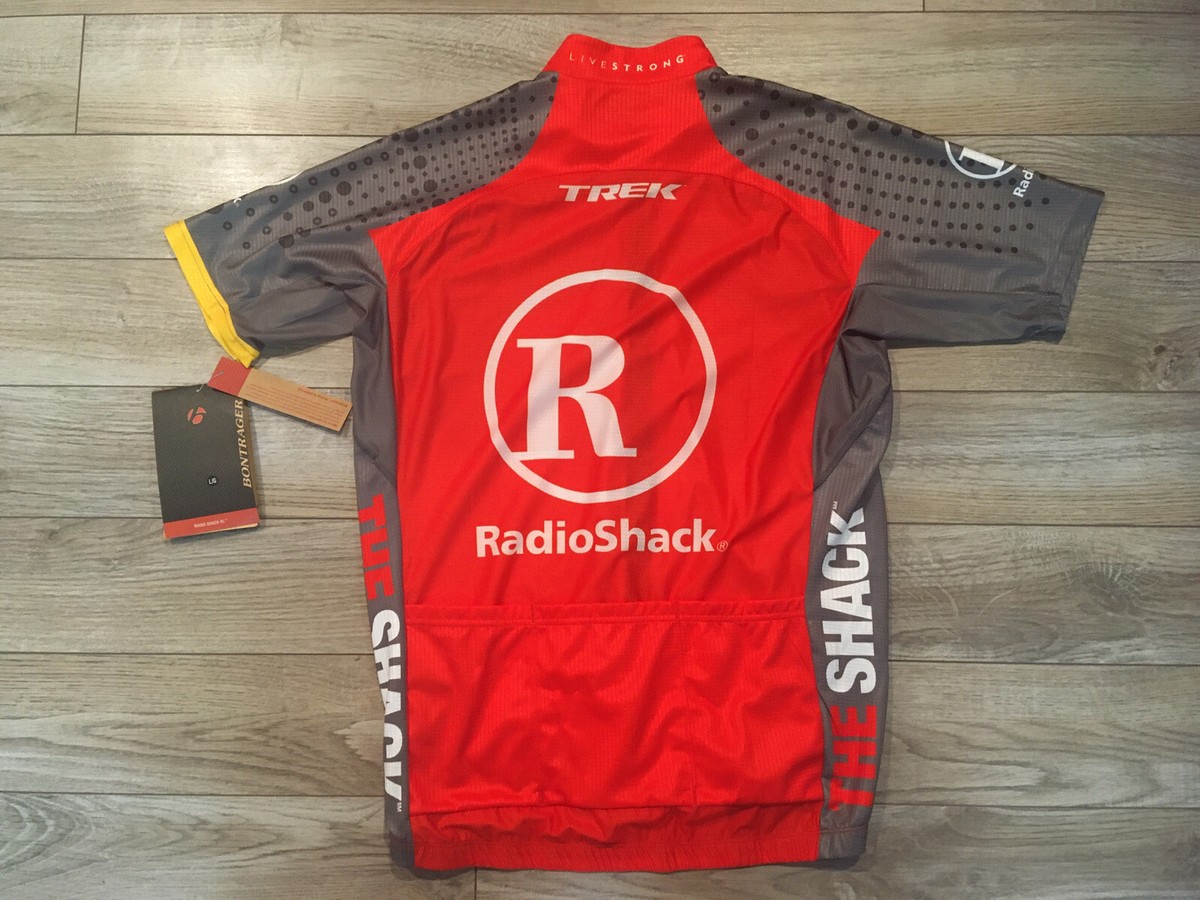 RadioShack LIVESTRONG サイクリングウェア M Livestrong RadioShack Bontrager Bicycle Bib Jersey Adult