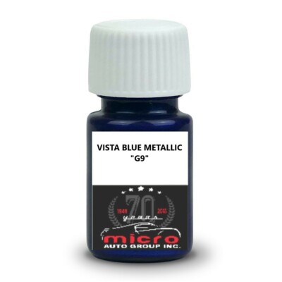 Ford Vista Blue Metallic G9 Touch up Paint Kit With Brush 2 Oz SHIPS TODAY