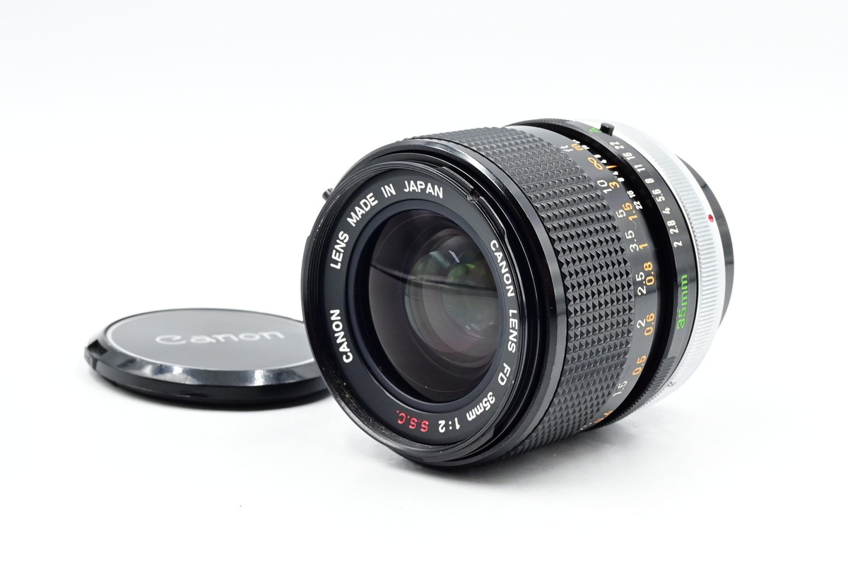 Canon FD 35mm f2 S.S.C. BL Lens SSC #454 | eBay