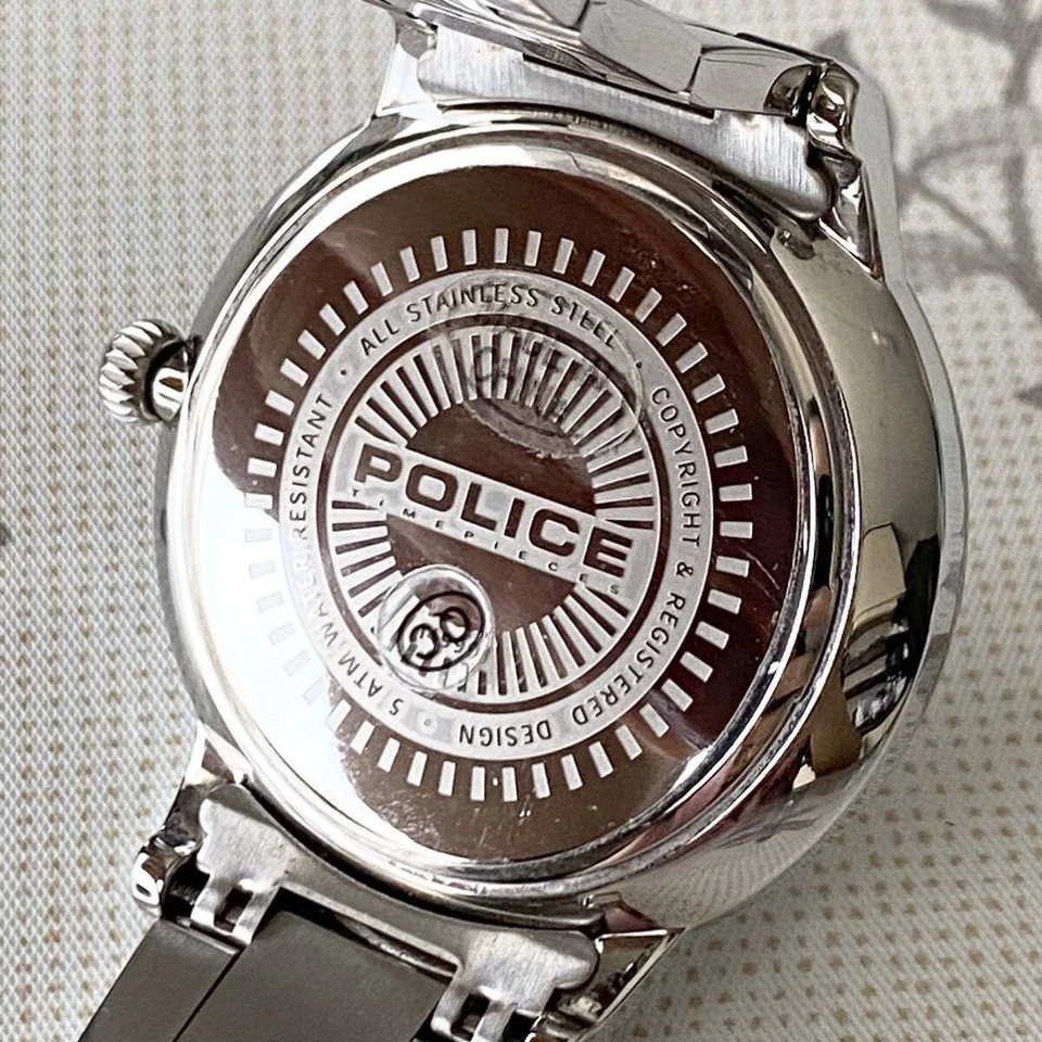 POLICE Men's Watch 14999JS Stainless Steel Silver - Image 3 of 4