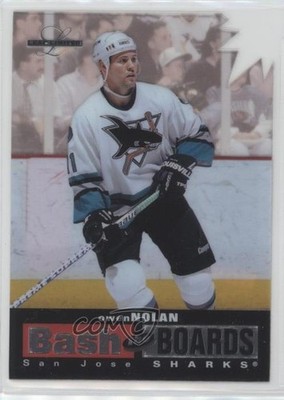 1996-97 Leaf Limited Bash the Boards Limited Edition 104/350 Owen Nolan #3 1pc9