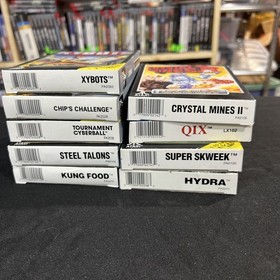 Atari Lynx Lot of 9 Box + Manual Only Lot No Games Included