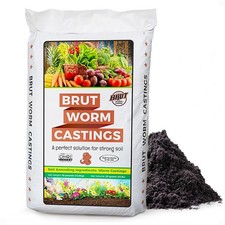 Brut Organic Worm Castings – 30 LB – Natural Nutrients, Fertility Builder, Pl... 1.66 per gallon