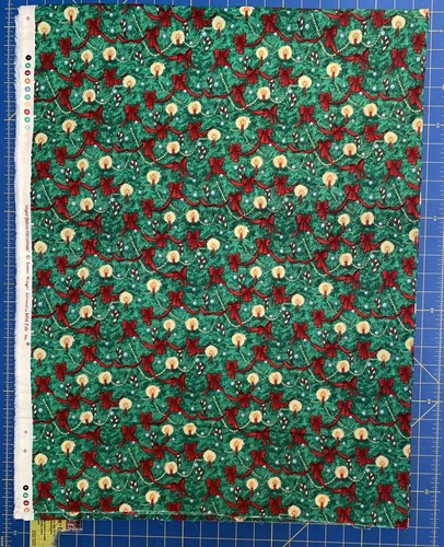 Christmas Fabric - Susan Winget “night before Christmas” cotton by the yard - Picture 2 of 4