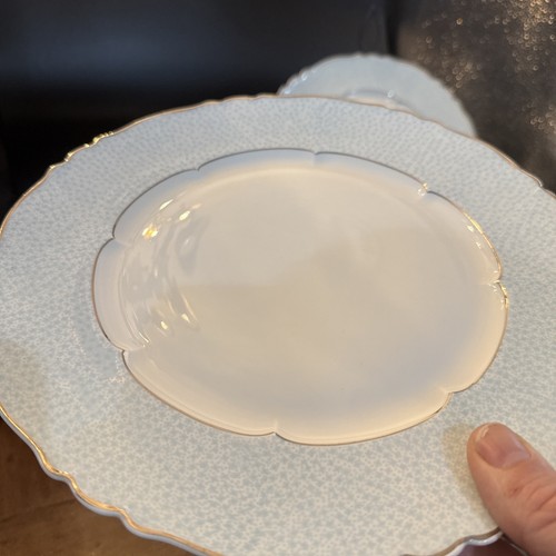 Haviland Limoges Galaxy Pattern Set 4 Dinner Plates 10 1/2 In - Picture 8 of 10