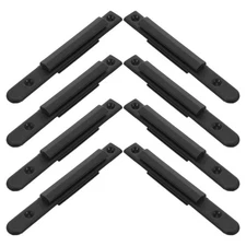  8 Pcs Retractable Belt Clip Crowd Control Accessories End Receiver