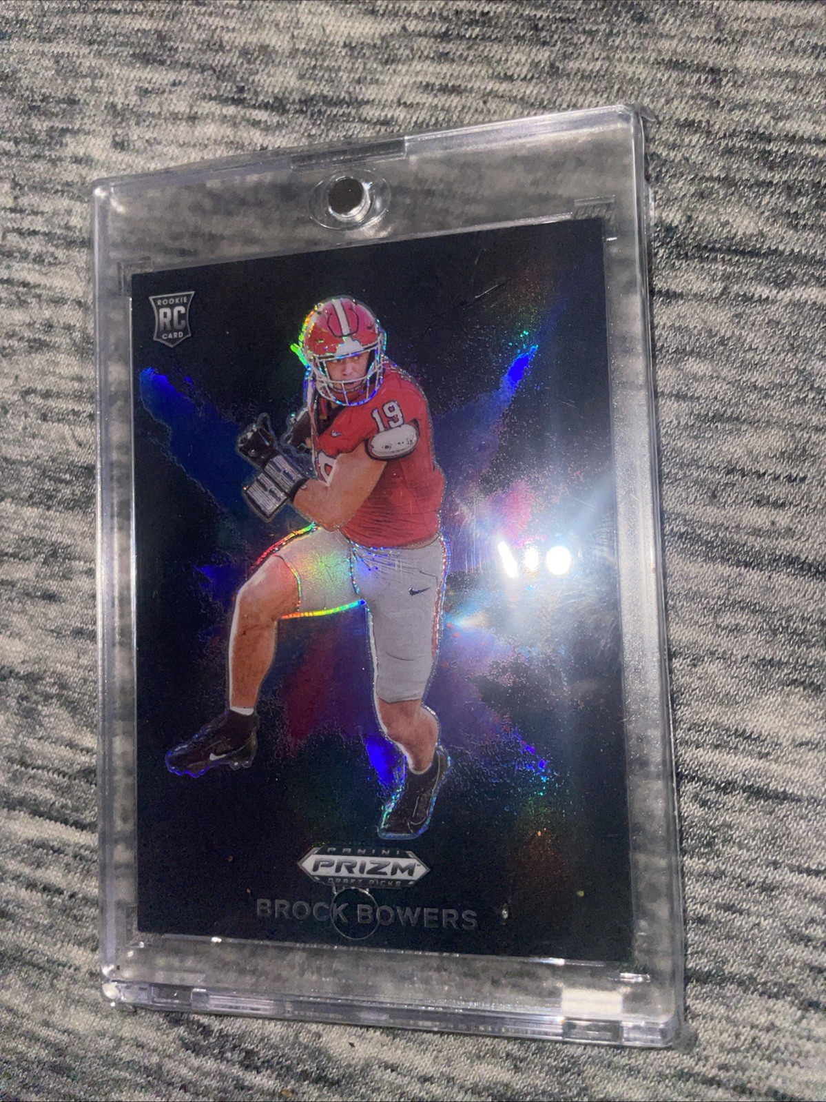 2024 Panini Prizm Draft Picks - Black Color Blast Brock Bowers #CB-10 (RC)