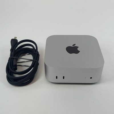2024 Apple Mac Mini M4 1.1GHz 16GB RAM 256GB SSD Silver A3238