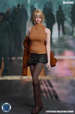 SUPER DUCK SET089 1/6 Resident Evil Ashley Graham Action Figure In Stock NEW