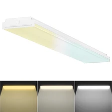 Dimmable 4FT LED Wraparound, 4 Foot LED Light Fixture with 3 Watt/3 Lumen/3 C...