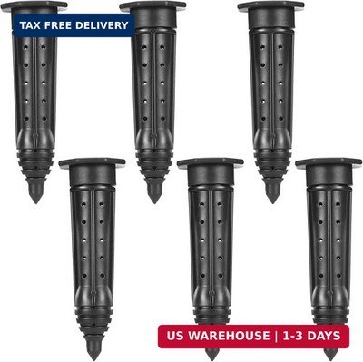 Briwooody 6 Pack Garden Watering Stake Large UV-Protected ABS Plastic Deep Root