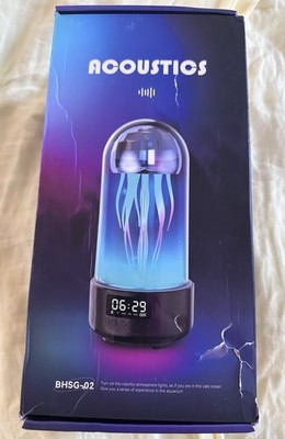 Acoustics- viral jellyfish alarm clock- open box
