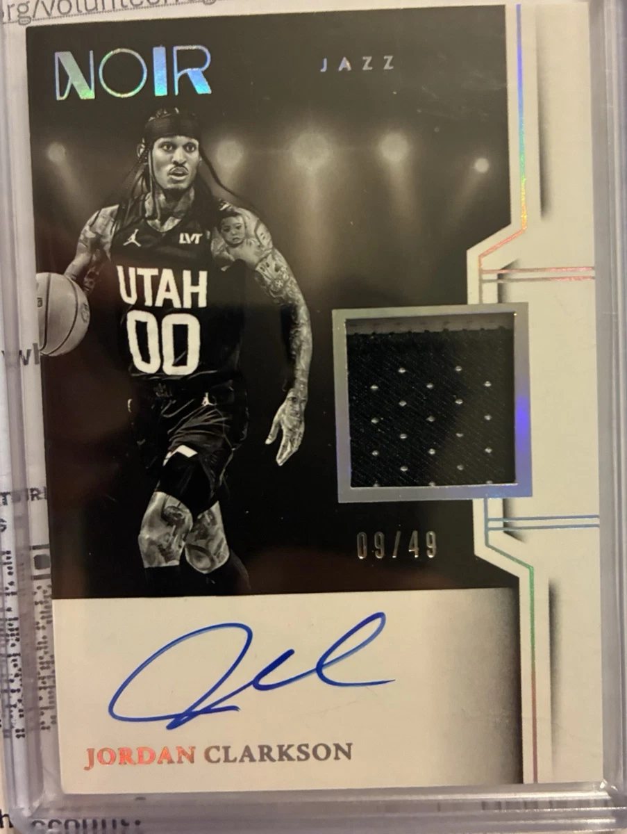 panini rc ケルドン　ジョンソン　直がき　auto サイン　noir Panini Jordan Clarkson Basketball Autographed Sports Trading Cards