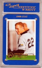 JOSH HAMILTON CSA 9 Mint 1999 Just # 93 Princeton Rays