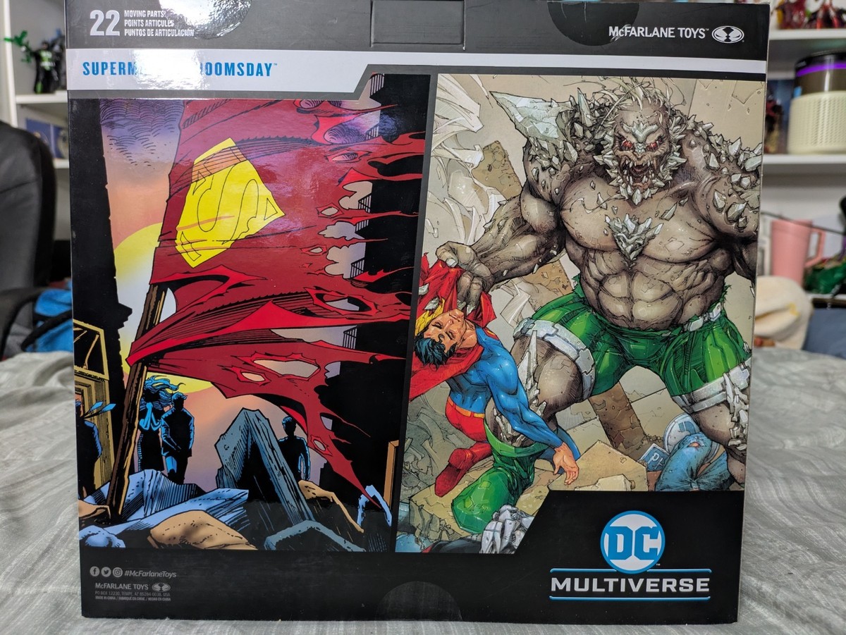 McFarlane DC Multiverse 2-Pack Superman and Doomsday | eBay display picture 1