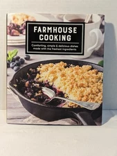 Farmhouse Cooking. Hard Cover Cook Book Of 85+ Old-fashioned, Comfort Recipes.